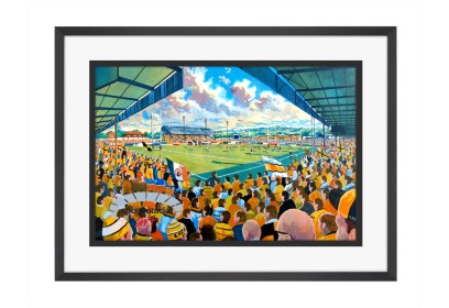 Wheldon Road Stadium Fine Art Print - Castleford Tigers Rugby League